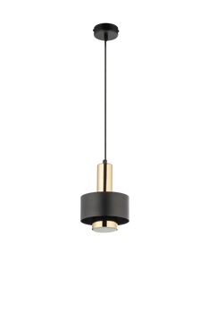 Lampa wisząca metalowa czarno - złota Sigma Lighting RIF LUX 1 S 40718