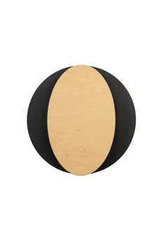 OVO kinkiet czarny/brzoza 40872