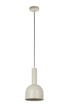 Lampa wisząca VITRUM dzwonek szary beż 41104