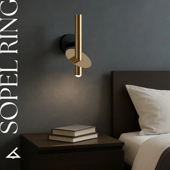 SOPEL RING 2 kinkiet złoty 41231	