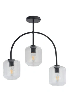 Lampa sufitowa szklana transparentna Sigma Lighting SHINE 3 32245