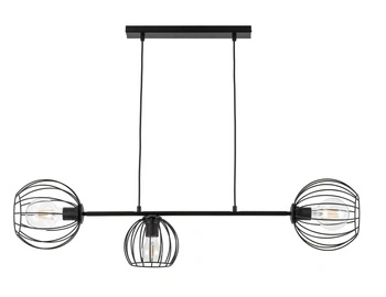 Lampa wisząca druciana czarna Sigma Lighting MADAM 3 32370