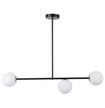 Lampa sufitowa kule czarna Sigma Lighting GAMA 3 33190