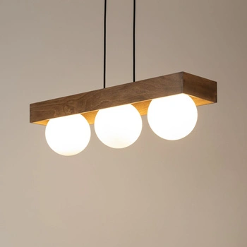 Lampa wisząca boho z mlecznymi kloszami Sigma Lighting - BLOOM 3 33665