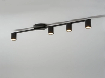 Plafon spot czarny Sigma Lighting SKY 4 33436