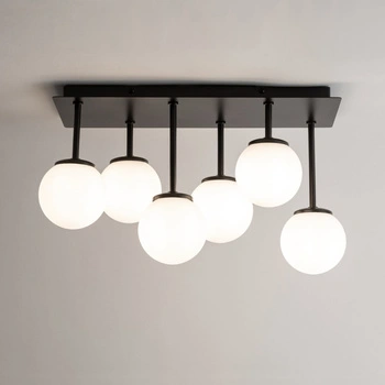 Plafon żyrandol kulki biały Sigma Lighting - TULIA 6 krótki 33501