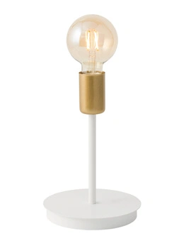 Lampka loftowa biało-złota Sigma Lighting GINO 50317